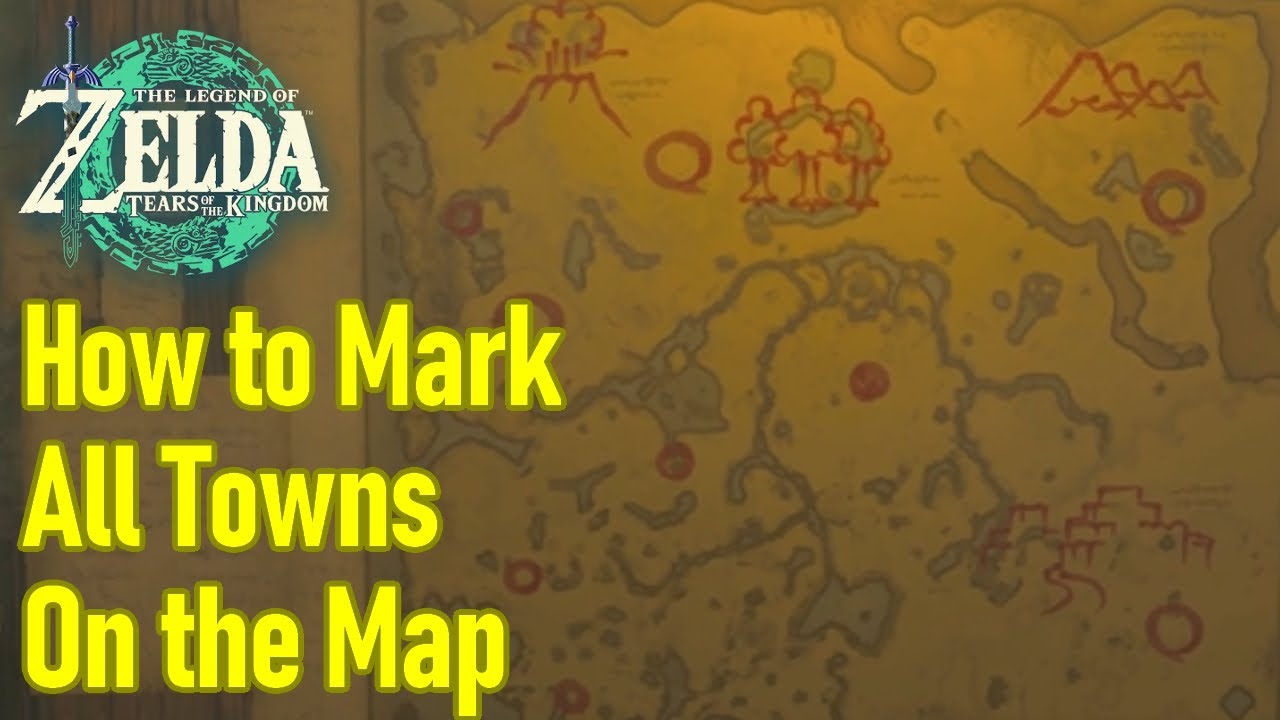 The Legend of Zelda: Tears of the Kingdom's map is nearly
