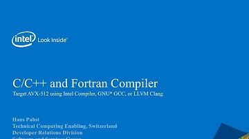 CSCS Intel KNL: Compiler (GCC-ICC, AVX-512), Papst