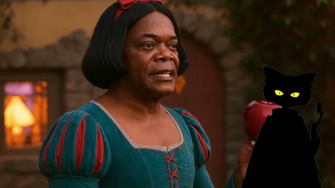 blind reaction:Snow White starring Samuel Jackson (2026) | Teaser Trailer |  Disney by wicked AI - YouTube