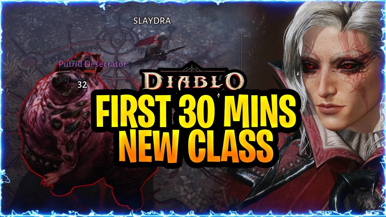 Diablo's First New Class In 9 Years Is A Vampire Knight