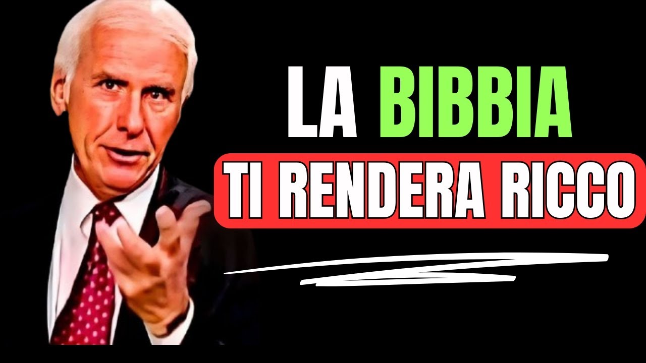 LE ABITUDINI CHE TI RENDERANNO RICCO, SECONDO LA BIBBIA – Discorso Motivazionale di Jim Rohn