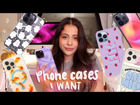 Phone Cases I WOULD BUY (if i could) *aka phone cases for my new iPhone 15 pro max* ✨