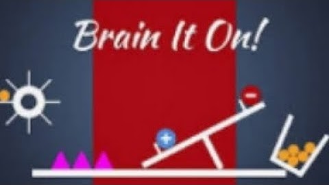 I play Brain it on game|1 to 25 level completed