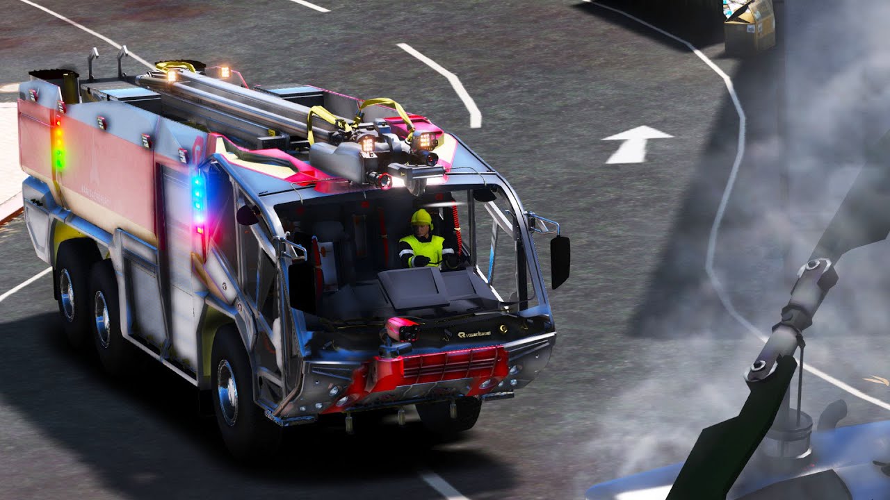 [GTA 5] POMPIERS DES AÉROPORT DE PARIS !