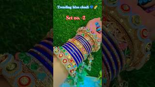 "💫Trending blue chudi 💙🌈✨"#bangles#youtubeshorts#viral#trendy#viralvideo#wedding#trending#chudi