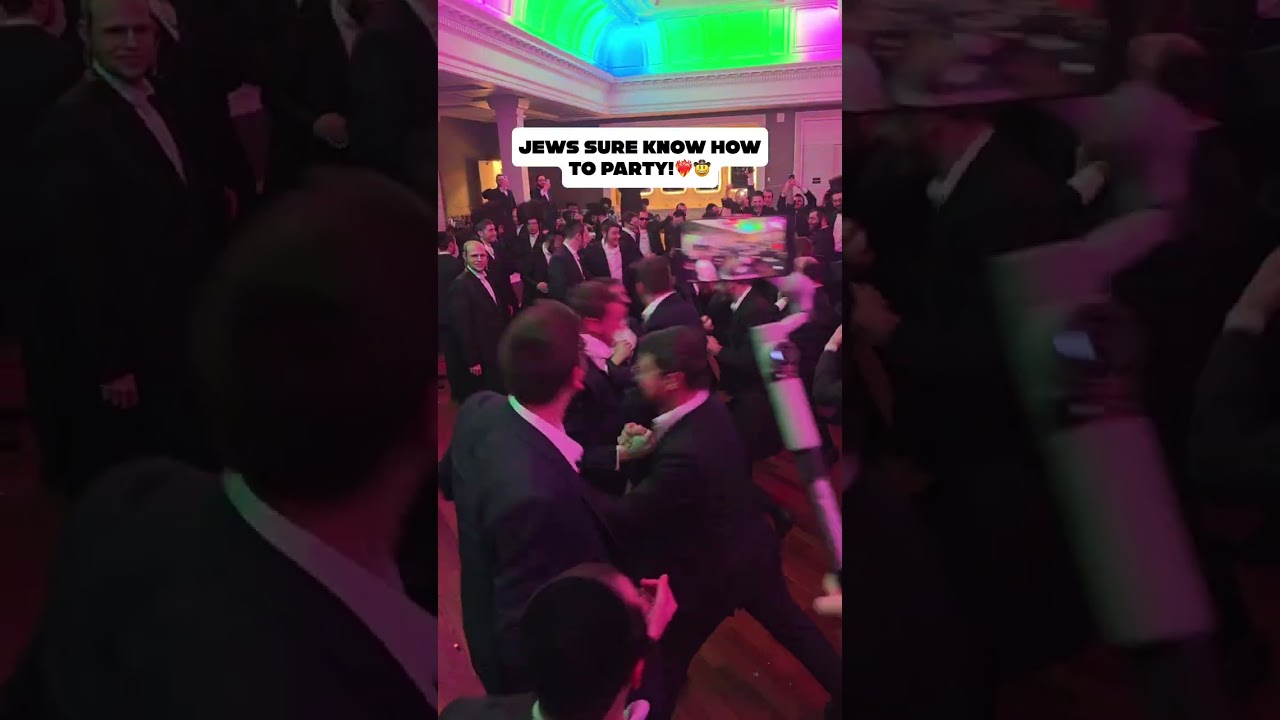 Jews sure know how to party!❤️‍🔥🤠
