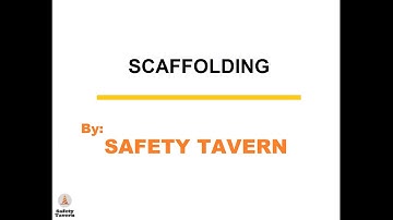 Scaffolding User 2020, OSHA 1926, Safety Tavern