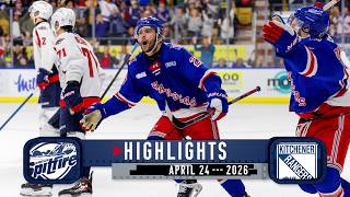 Game Highlights | Spitfires vs. Rangers - Apr. 24th, 2026 [Round 3 - Game 1]