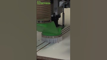 cnc router machine auto tool change #cnc #atc #wood