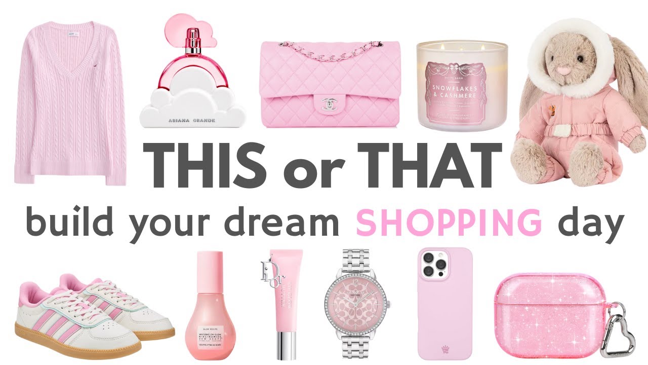 Это или то? Создайте свой идеальный день шоппинга! 🛍️💄👚