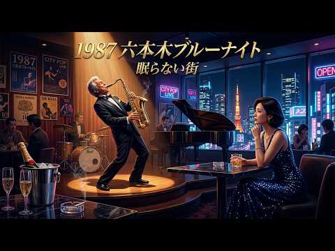 中森明菜・竹内まりや・渡辺貞夫にインスパイアされた – 雨の昭和ジャズバーで過ごすウイスキーと夜更けのバラード