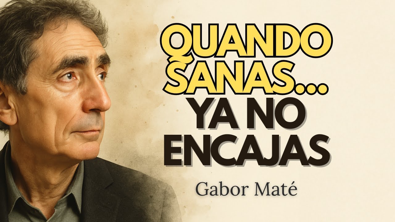 Por qué las personas que SANAN sus TRAUMAS desaparecen en silencio de la sociedad - Dr. Gabor Maté