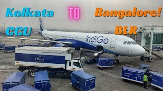 Kolkata to Bangalore Flight 1st time experience ✈️ | CCU to BLR | Indigo 6E flight