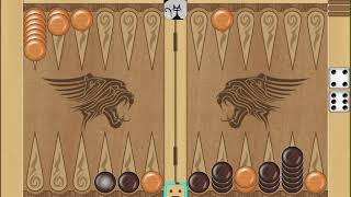 Backgammon Online: Beginner vs. Expert | Game #1
