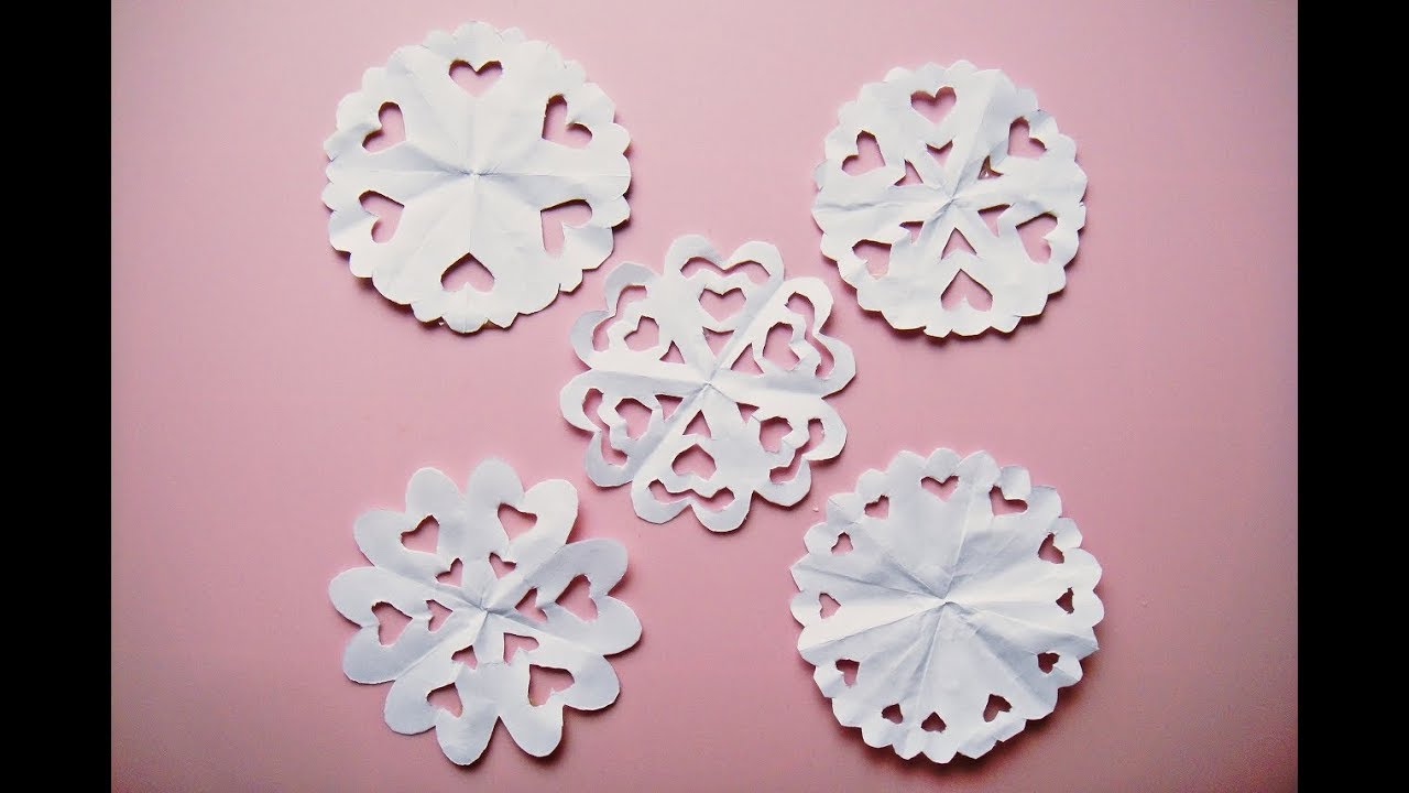 バレンタインデー手作りラッピング ハートのモチーフ Diy Valentine S Day Kirigami Heart Gifts Decor Idea Youtube