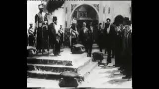 Rare Footage Of Sultan Abdul Hamid ll And Theodore Herzl, Founder Of Zionism