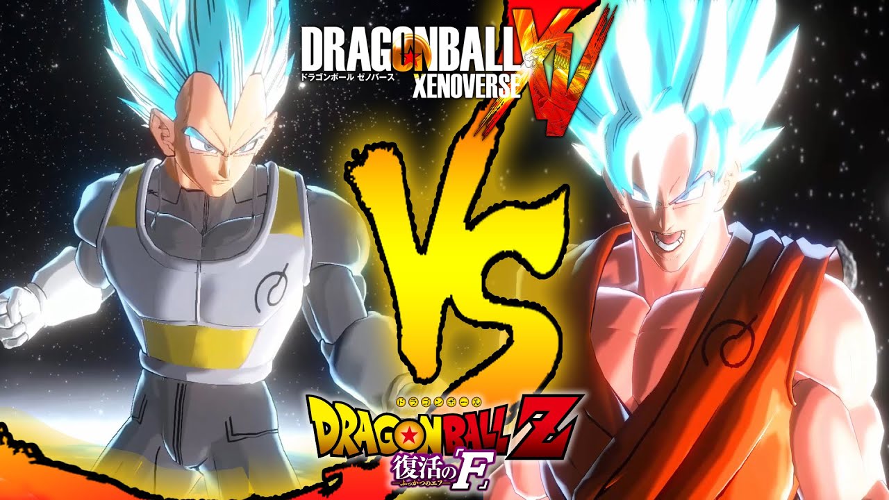NEW Goku and Vegeta Mastered God from Revival of F (Fukkatsu No F) - Dragon Ball Xenoverse V.2 Mod games people play