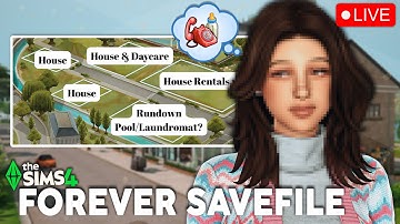 Creating THE FIRST FAMILY for my Forever Savefile in The Sims 4👩‍🍼