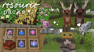 🍓 four aesthetic resources packs for minecraft pe ♡ screenshot 5
