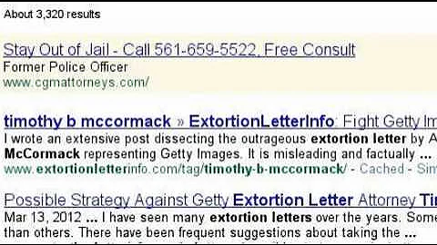 Getty Images Copyright Trolls