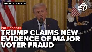FULL SPEECH: Trump addresses the nation, teases very big announcement on election integrity