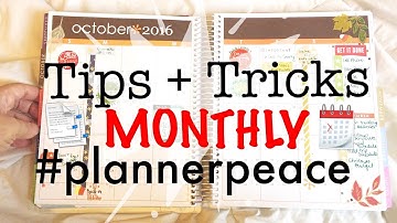 Tutorial: Functional Planning for a Monthly Planner \\ #Plannerpeace for Personal Planner