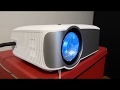 Review TOPVISION T23 Mini LED Projector - 720p (1280 x 720) Native Resolution Test