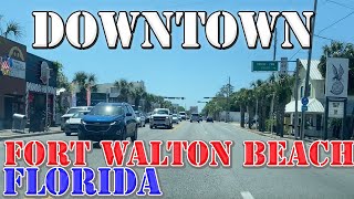 Fort Walton Beach - Florida - 4K Downtown Drive