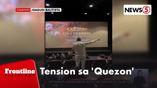 Apo ni Manuel L. Quezon, minura ang cast and crew ng pelikulang 'Quezon' | Frontline Pilipinas