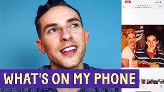 What's On My Phone Challenge | Adam Rippon