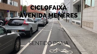 🇵🇹🚲 Ciclofaixa da Av. Menéres - Matosinhos - Porto - Portugal