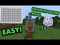 SIMPLE 1.17 AUTOMATIC BONEMEAL FARM TUTORIAL in Minecraft Bedrock (MCPE/Xbox/PS4/Switch/Windows10)