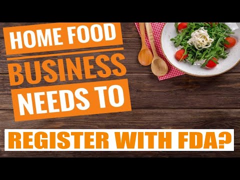 Home Based Food Business | FDA Registration | Selling Food Online