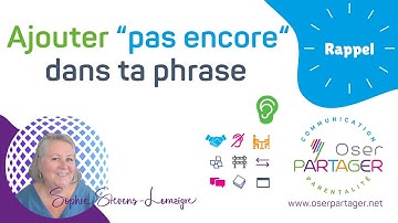 Ajouter "𝙥𝙖𝙨 𝙚𝙣𝙘𝙤𝙧𝙚 " quand tu communiques