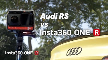 Insta360 ONE R shoots an Audi RS Sports Car Epic!
