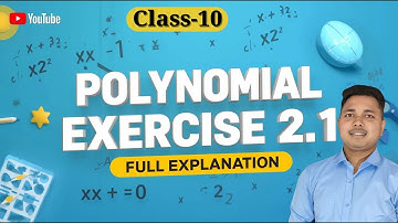 Class 10 Maths Chapter 2 | Polynomials | Exercise 2.1 | Shivam Sir