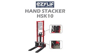 “Unbox” - Ezylif Hand Stacker HSK10