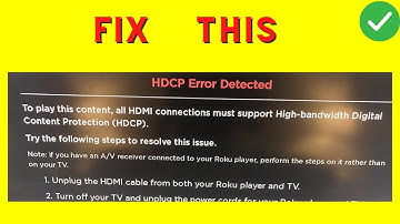 How to Fix "HDCP error" in HBO Max