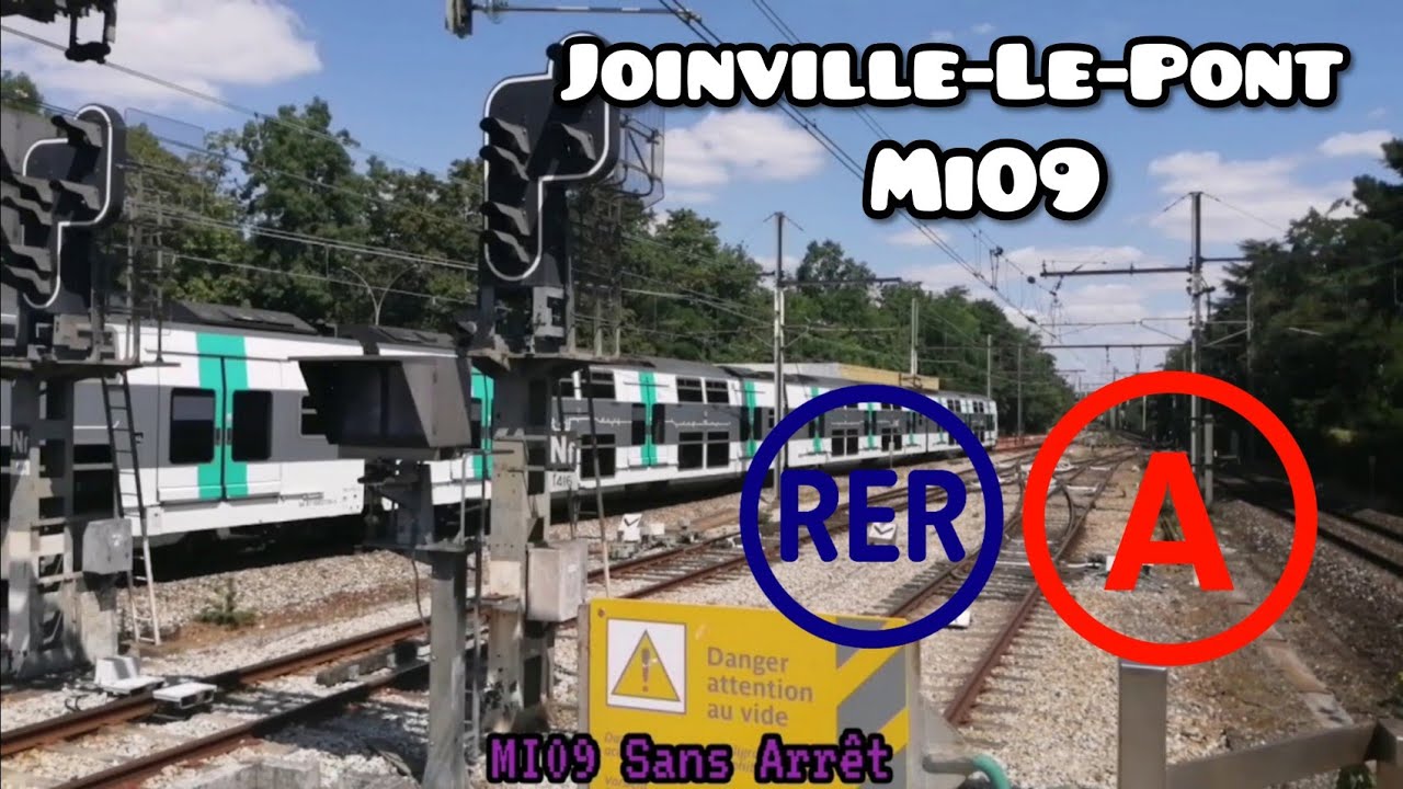 MI09 RER A JoinvilleLePont YouTube MI09 RER A JoinvilleLePont YouTube