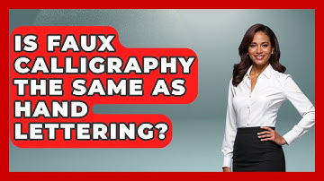 Is Faux Calligraphy The Same As Hand Lettering? - Graphic Design Nerd