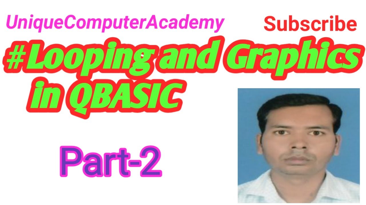 #Looping and Graphics in QBASIC #Part-2 - YouTube