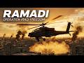 Apache Attack Helicopter In The Battle Of Ramadi Iraq | DCS World