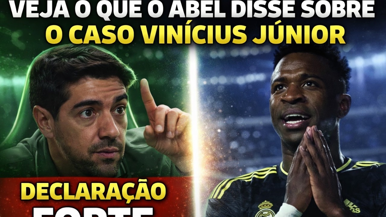 Abel Ferreira SURPREENDE ao falar sobre o caso Vinícius Júnior | Declaração Forte!