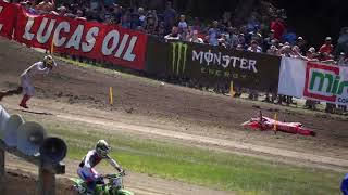 Jett Lawrence Crash At Unadilla 2022