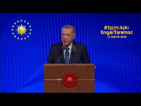 Cumhurbaşkanı Erdoğan 'Spor Aşkı Engel Tanımaz' Töreninde Konuştu