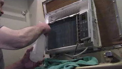 HOW TO CLEAN A WINDOW AC WITHOUT REMOVING IT
