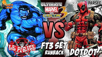 UMVC3 Parsec FT3 Set Runback - le pirate VS DotDot
