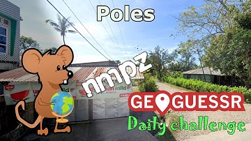 Geoguessr Daily Challenge - NMPZ - These Poles Are Not As Distinct As I Had Hoped
