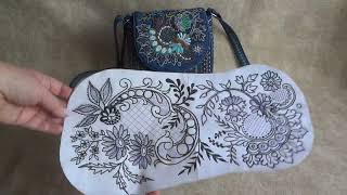 видео: Видео обзор стеганой сумочки из джинса. , для мастер класса. картинка: Видео обзор стеганой сумочки из джинса. , для мастер класса.