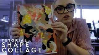 Year 7 Shape Collage Tutorial